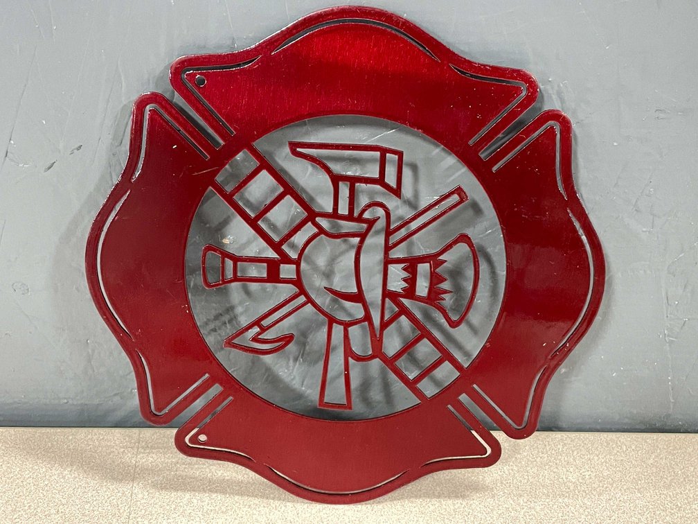 Fire Department Metal Sign (T4)
