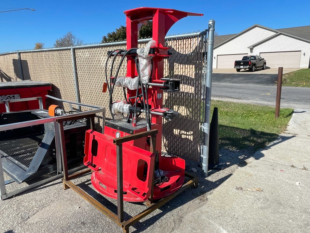 GIYI Skid Steer Feller Buncher Tree Cutter (012)