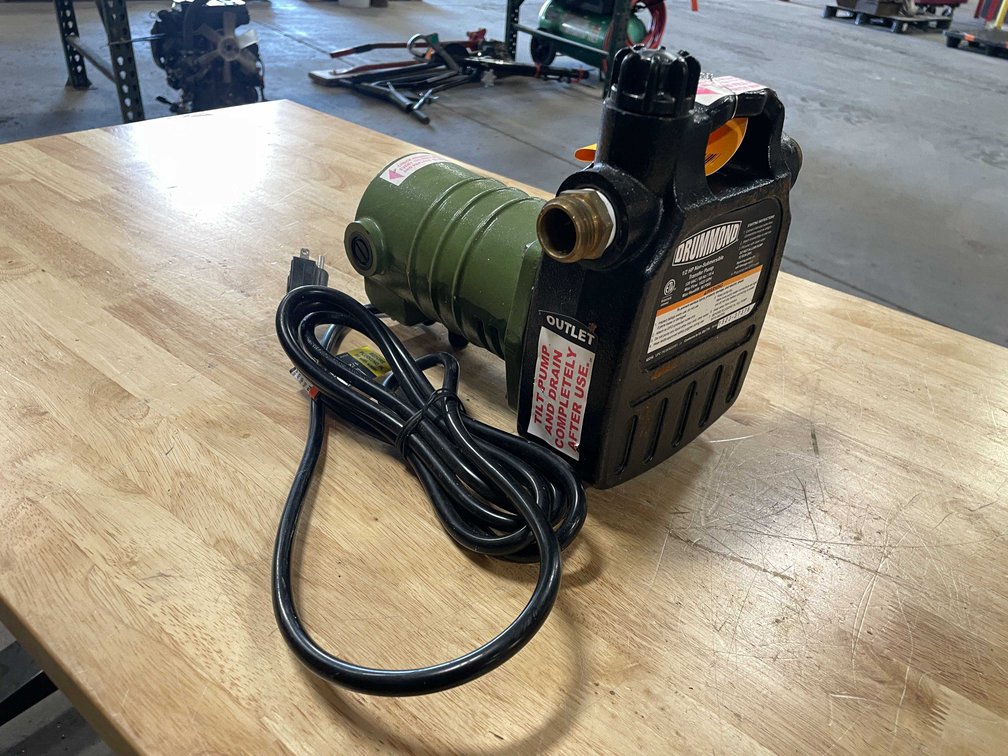 Drummond 1/2HP Transfer Pump (PR8)