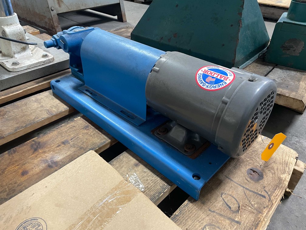 Baldor Industrial Motor with Pump (F)