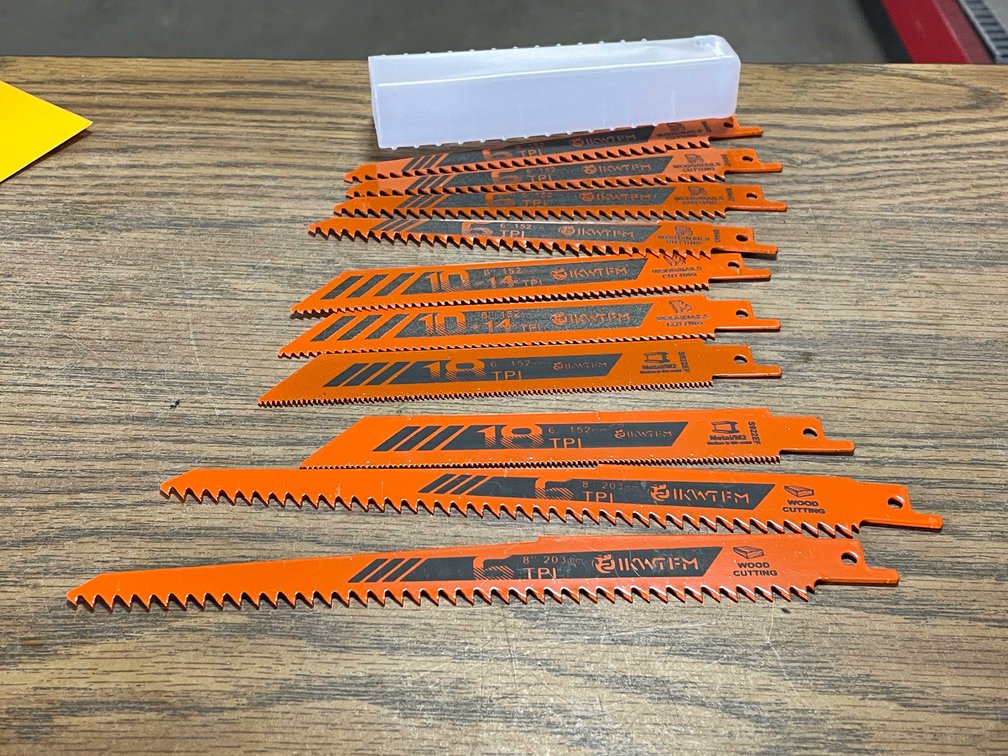 Reciprocating Saw Blades (CW)