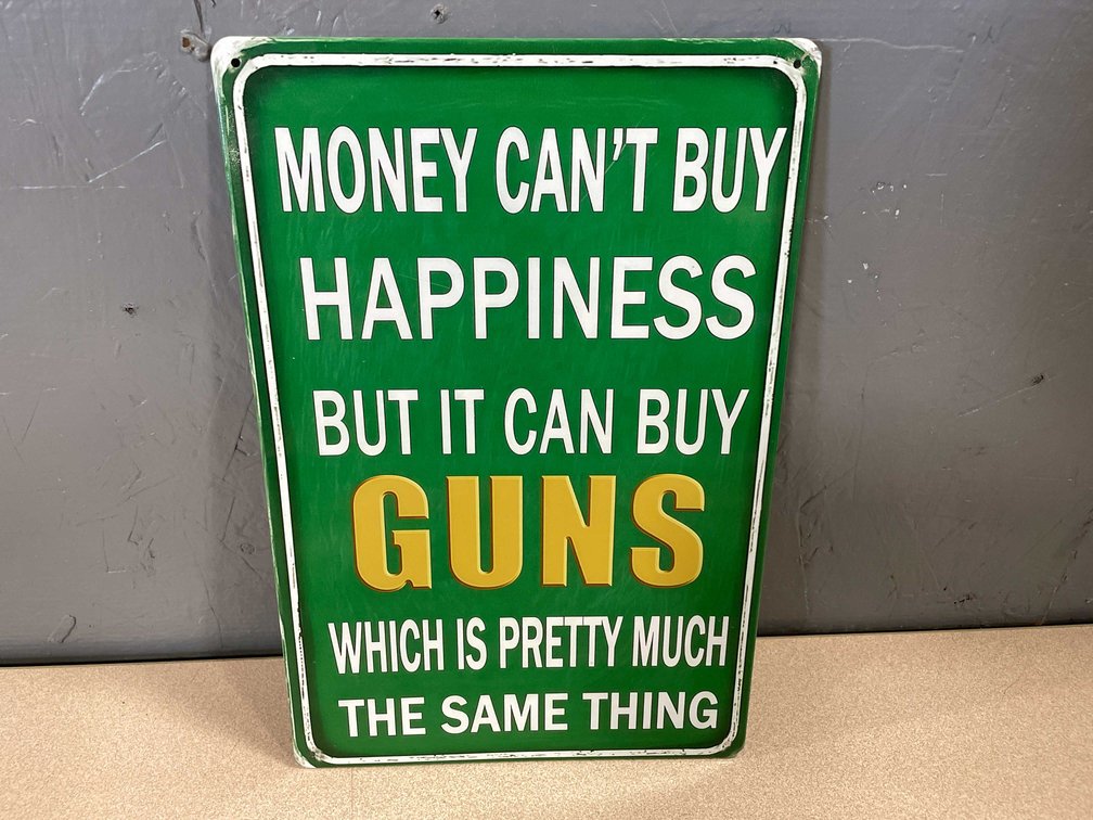 Collectible Metal Novelty Sign (T2)