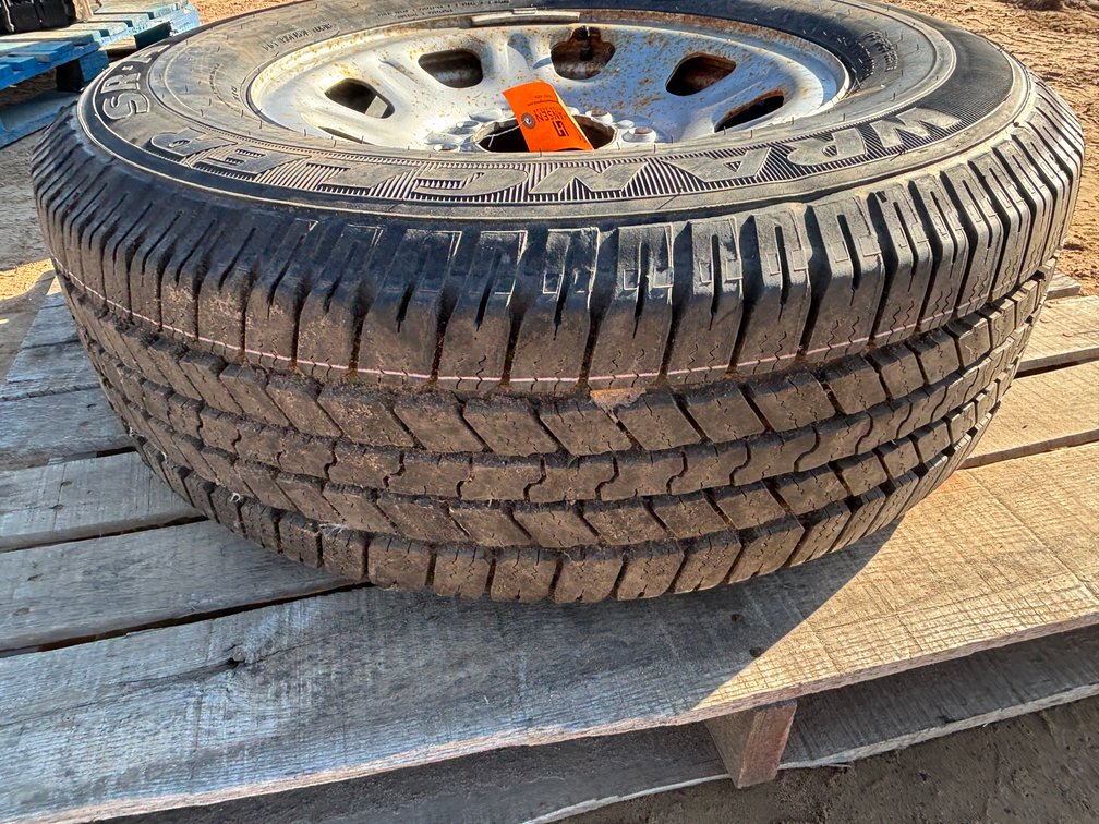 Goodyear LT265/70R18 Tire on Rim