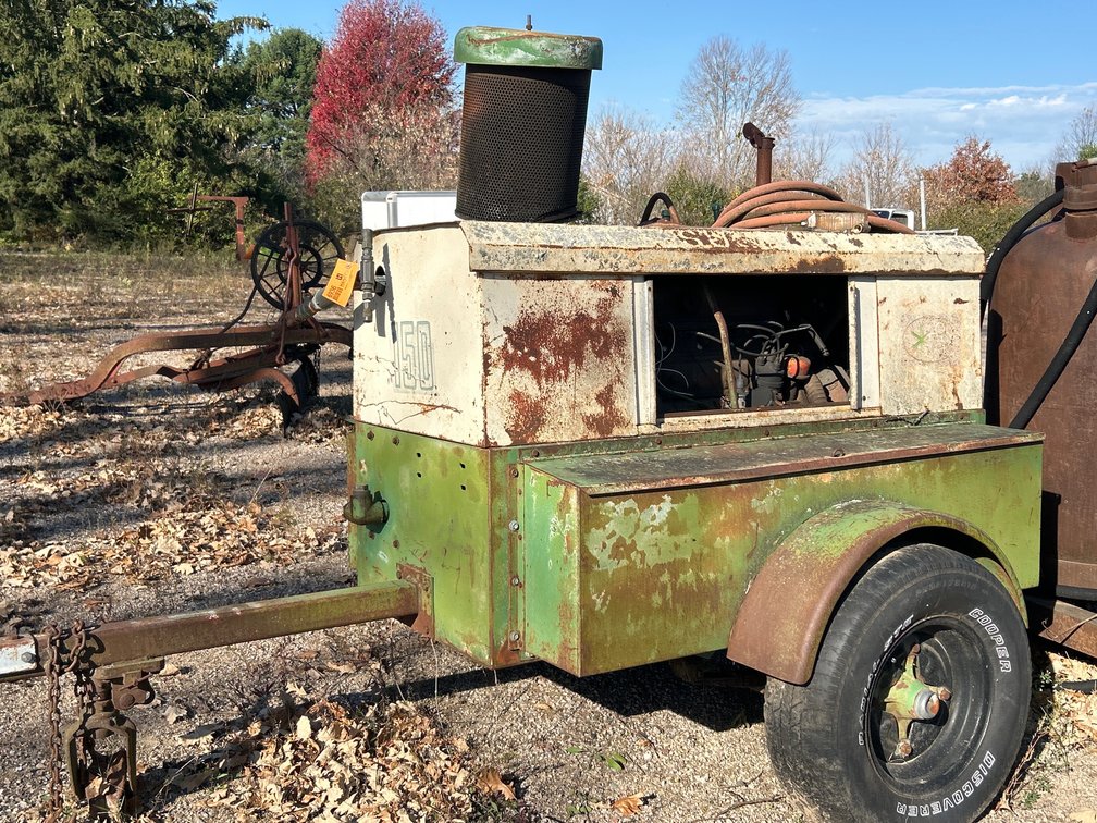 Towable Air Compressor Trailer