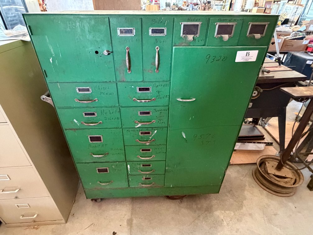 Heavy Duty Parts Bin Cabinet