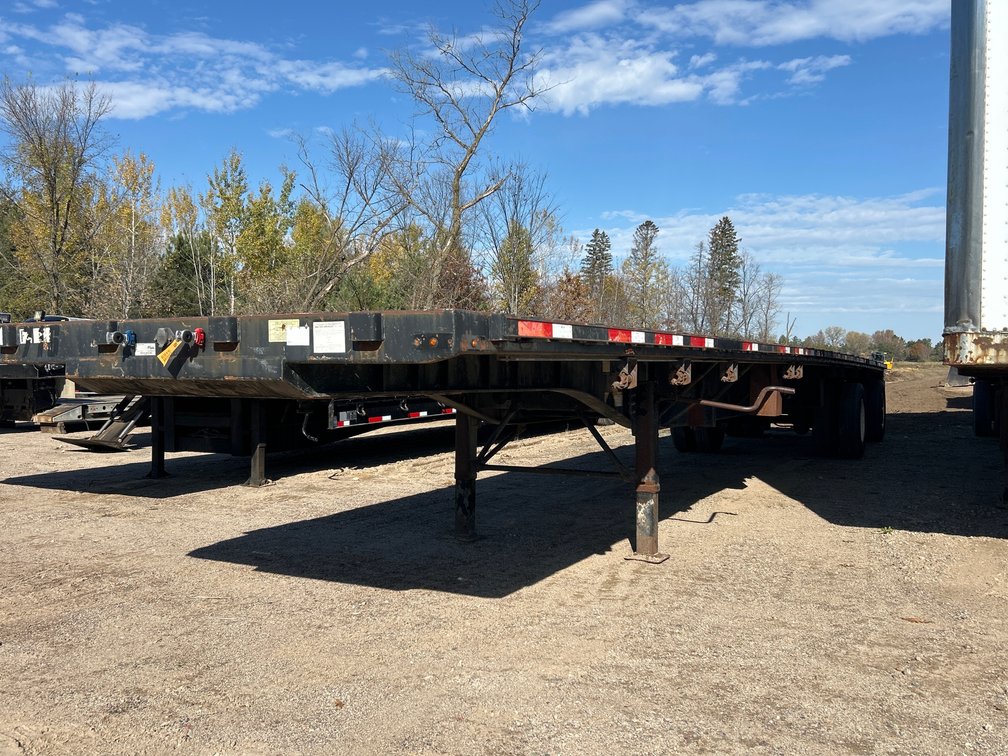 2010 Transcraft TL-2000H 48' Flatbed Trailer (WI Title In Delay)