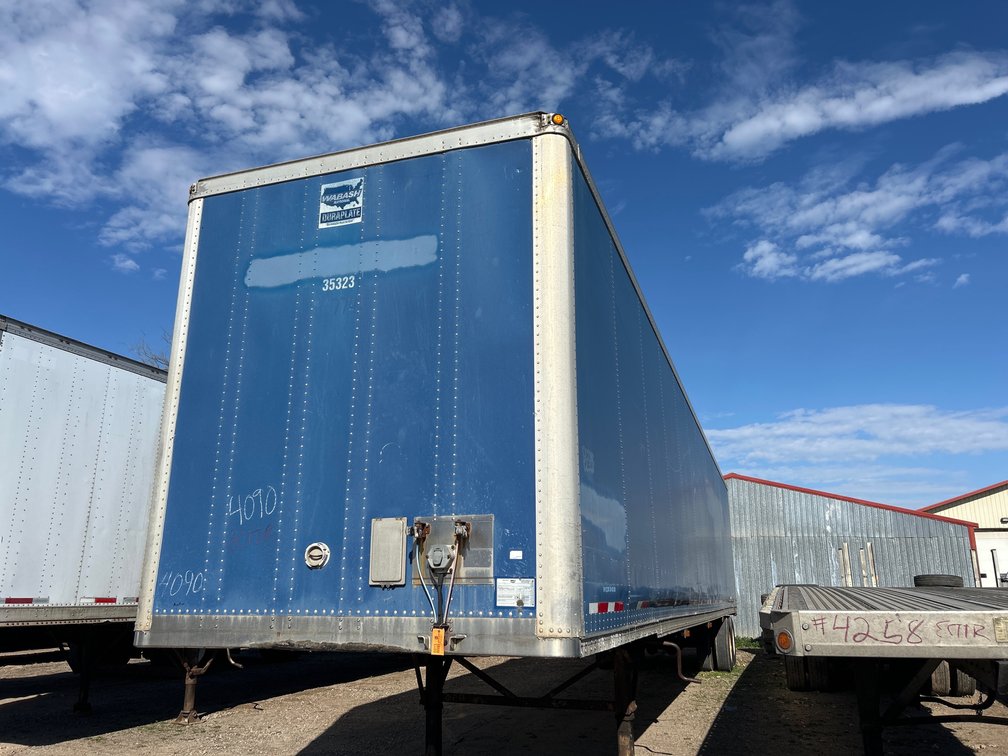 2000 Wabash National DuraPlate Dry Van Semi Trailer (Has WI Title)
