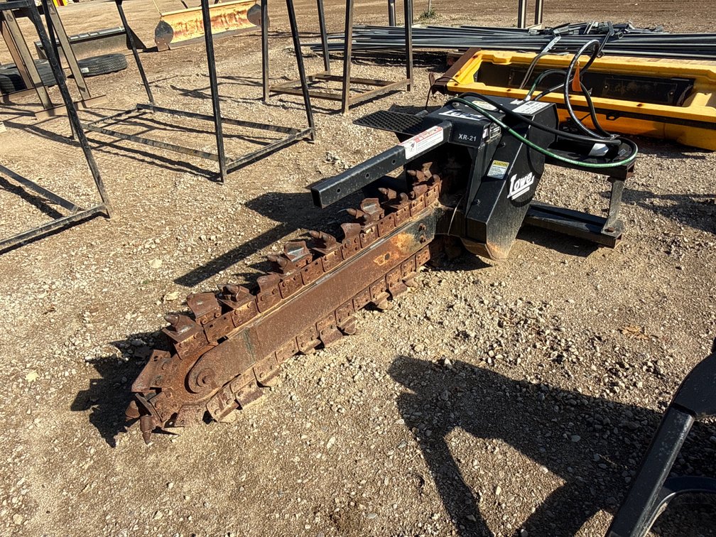 Lowe XR21 Skid Steer Trencher Attachment