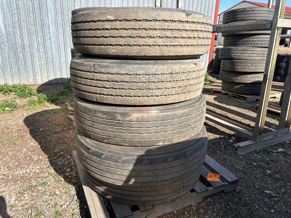 (5) Commercial Truck Tires