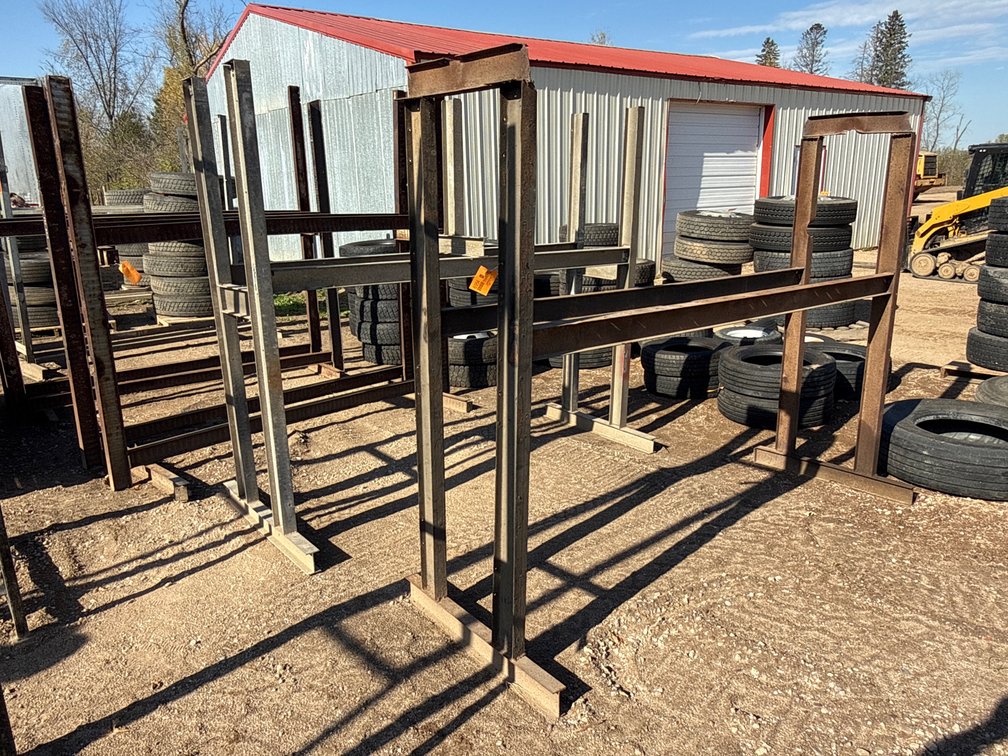 (2) Structural Storage Rack Frames
