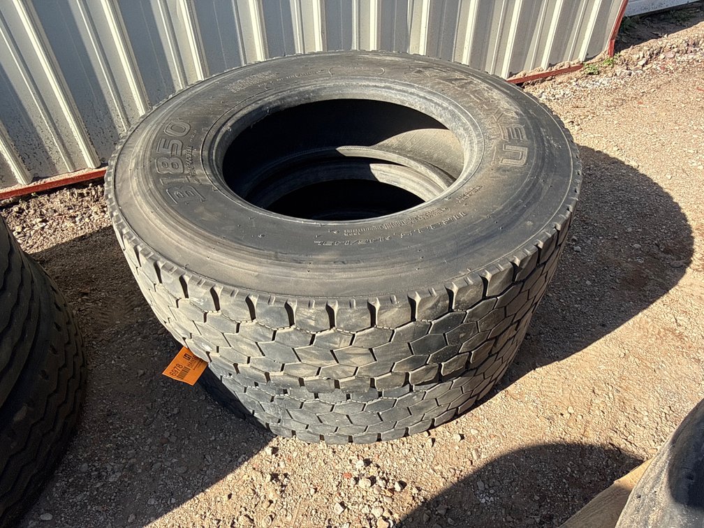 (2) Falken BI850 11R22.5 Commercial Truck Tires
