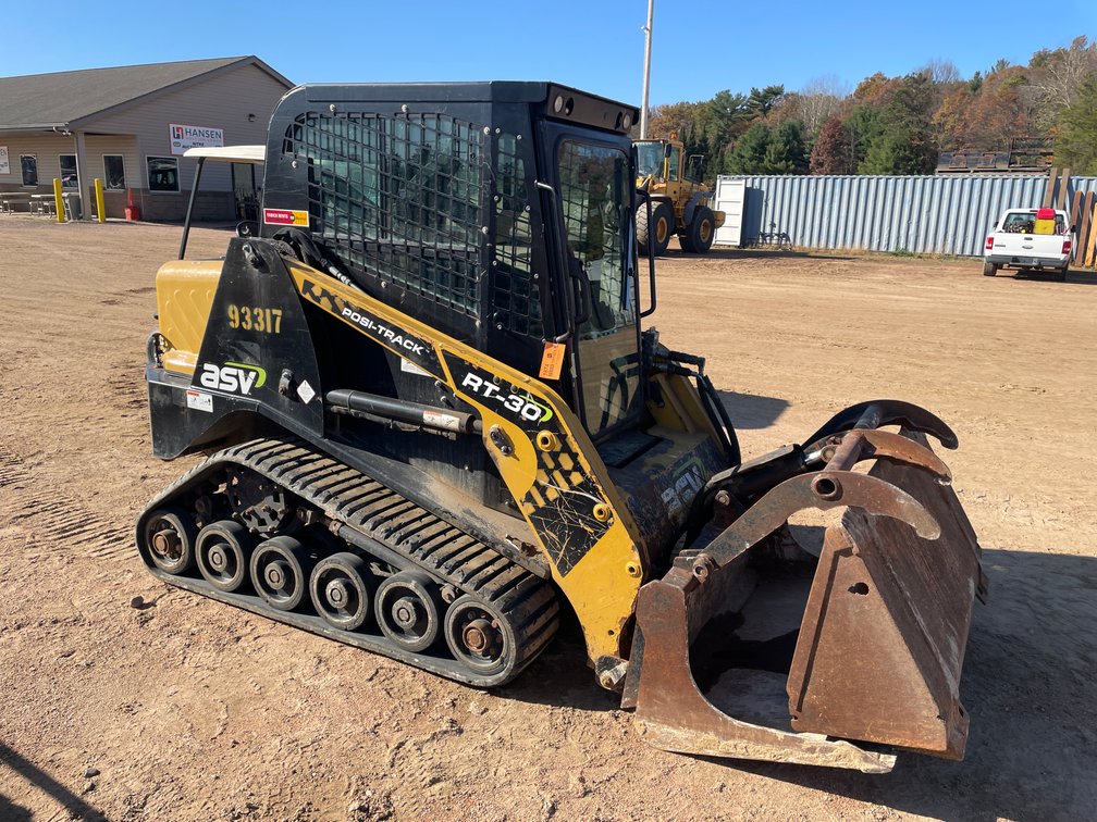 2017 ASV RT-30 Tracked Skid Steer