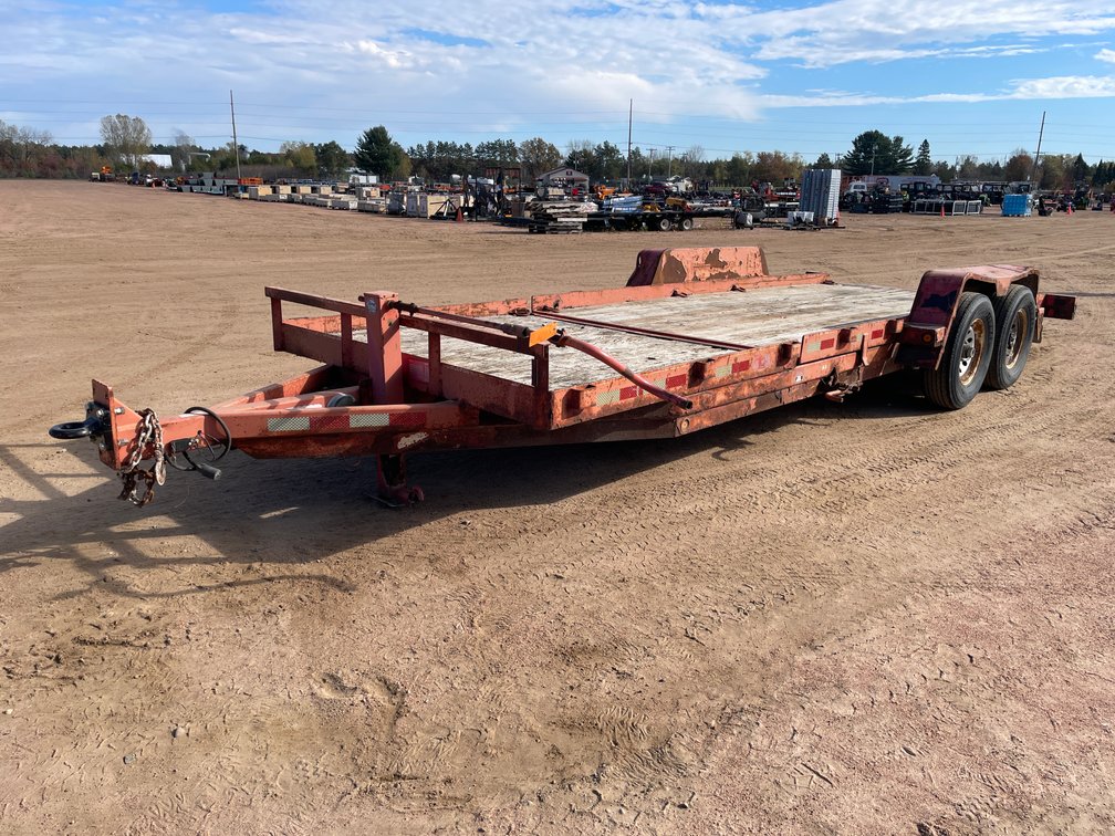 2011 Behnke 22' Tilt Deck Trailer (Has WI Title)