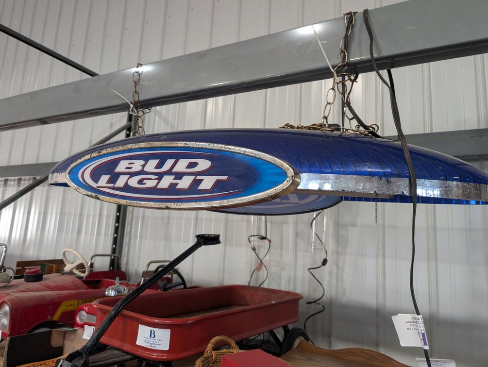 Vintage Pool Table Light