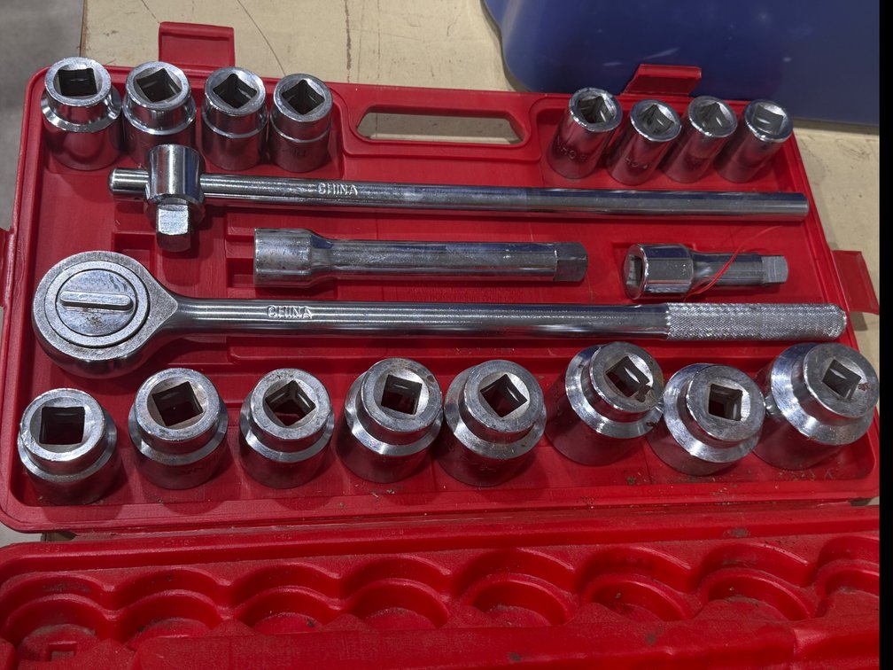 Socket and Ratchet Set