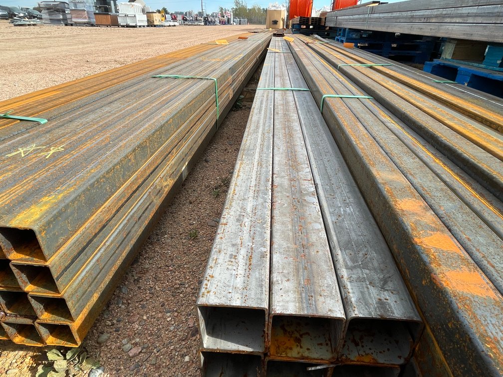 (6) 3" x 3" Steel Tube