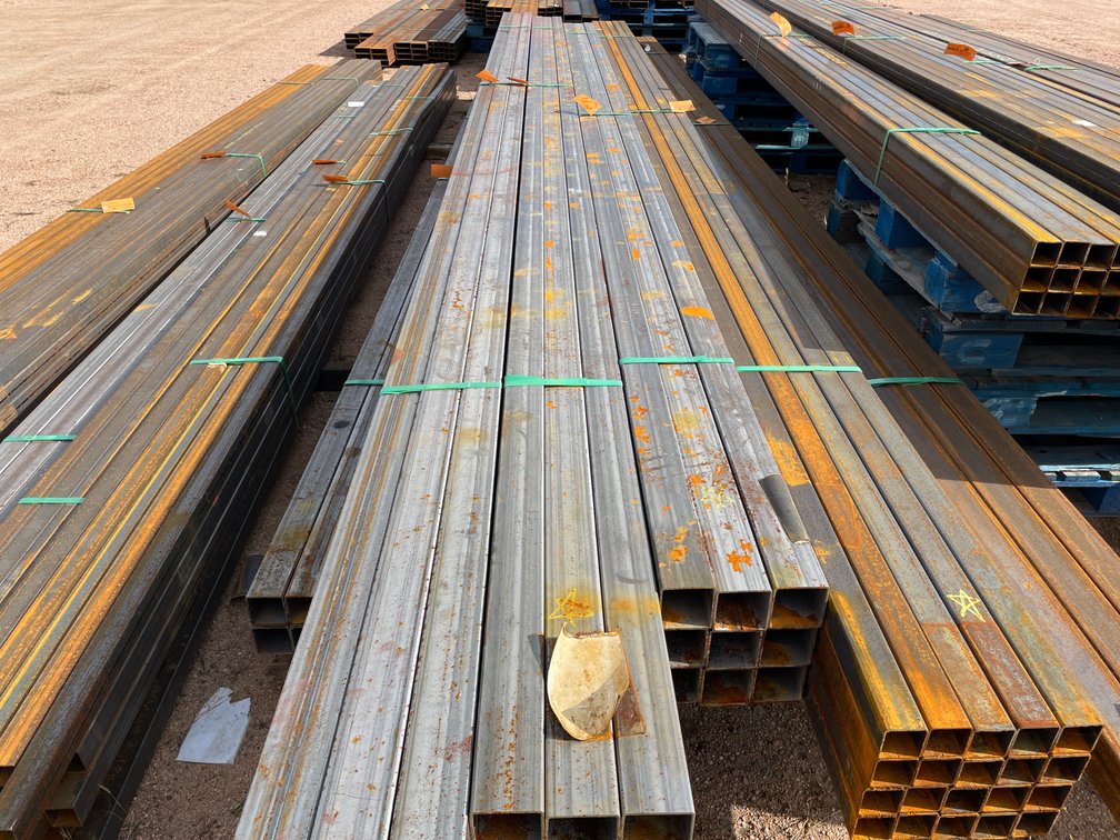 (9) 3" x 3" Steel Tube