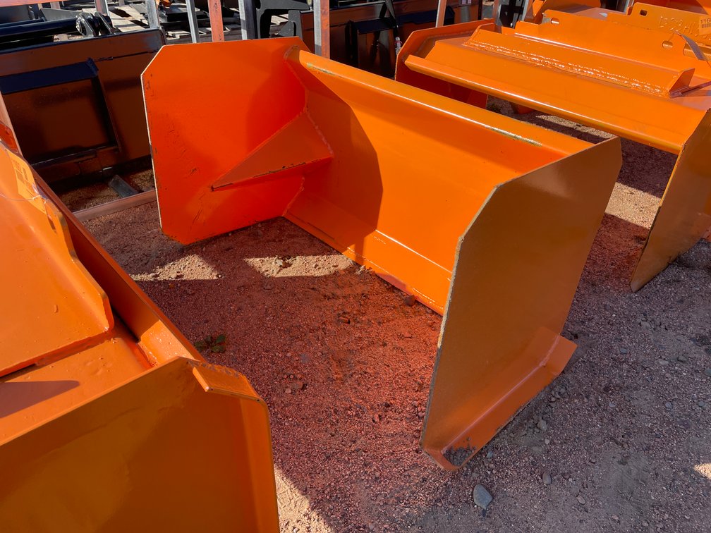 New KC 36" Mini Skid Steer Snow Pusher