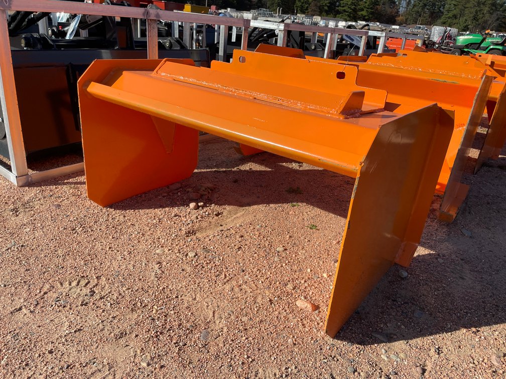 New KC 36" Mini Skid Steer Snow Pusher