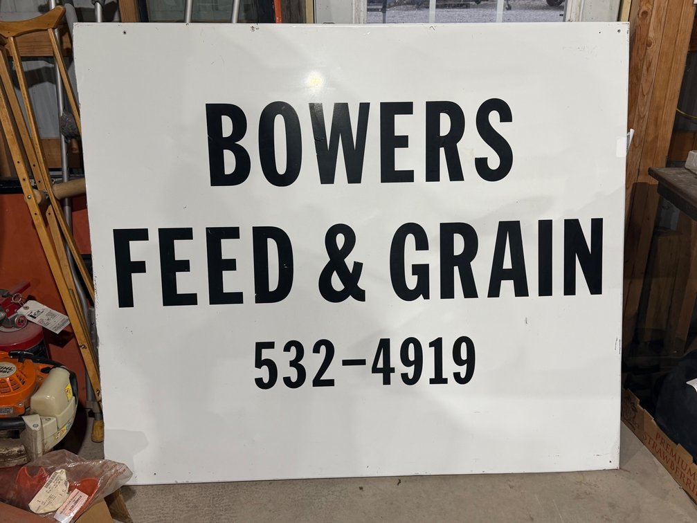 Bower Feed Sign