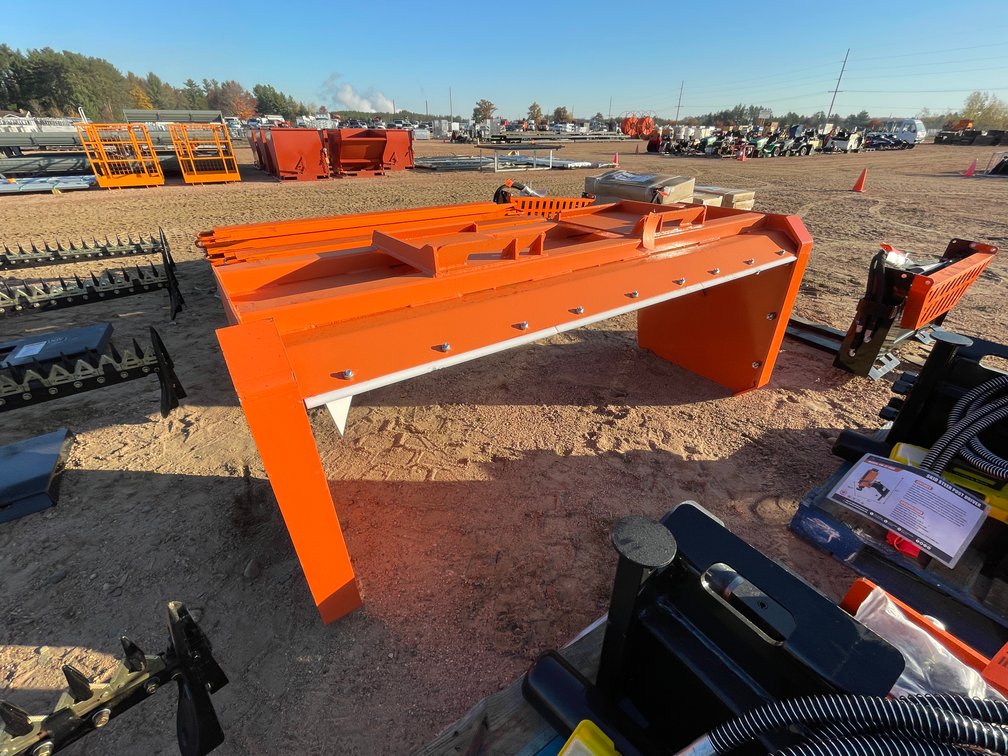 2026 Wolverine Skid Steer Snow Pusher Attachment