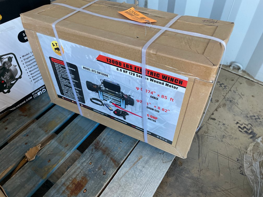 2026 ATS Power 13,000 lbs. Electric Winch
