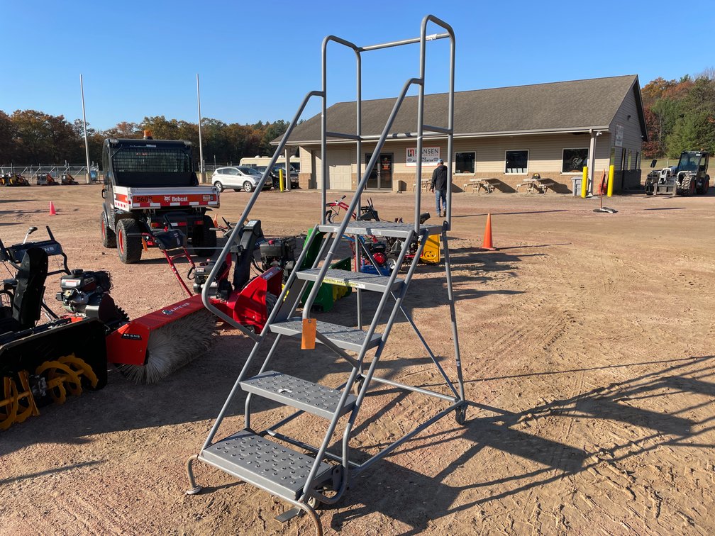 5' Metal Rolling Stocking Ladder