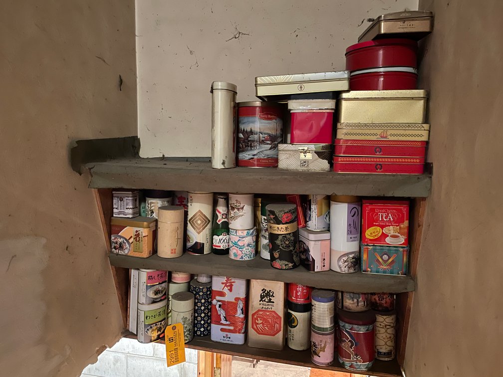 Assortment of Decorative Tins