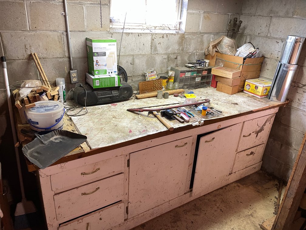 Contents of Workbench and Drawers