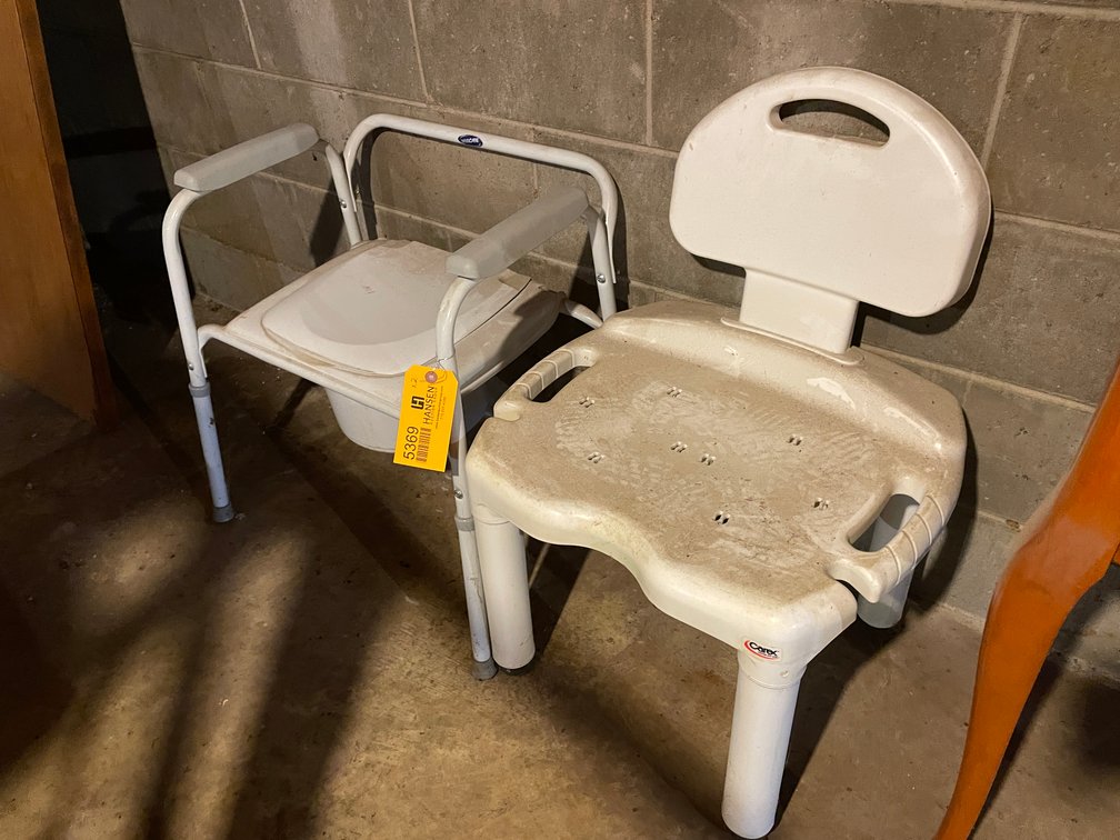 Handicap Shower Chair and Stool