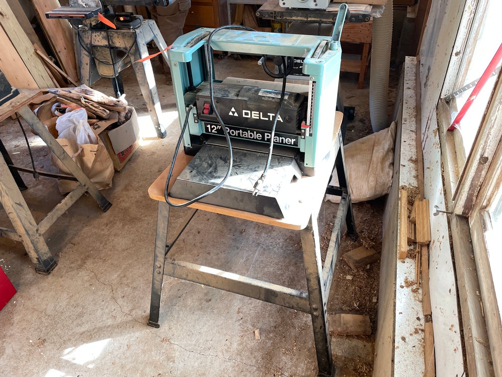 Delta 12" Power Planer on Stand