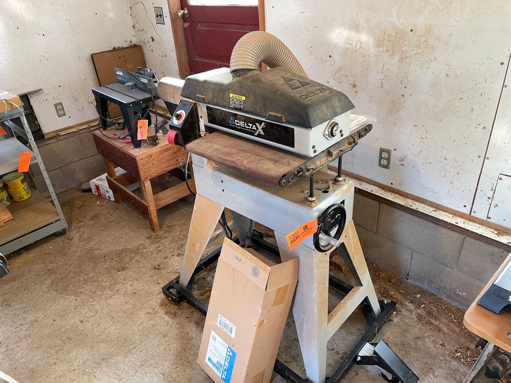 Delta X 5 18" Drum Sander