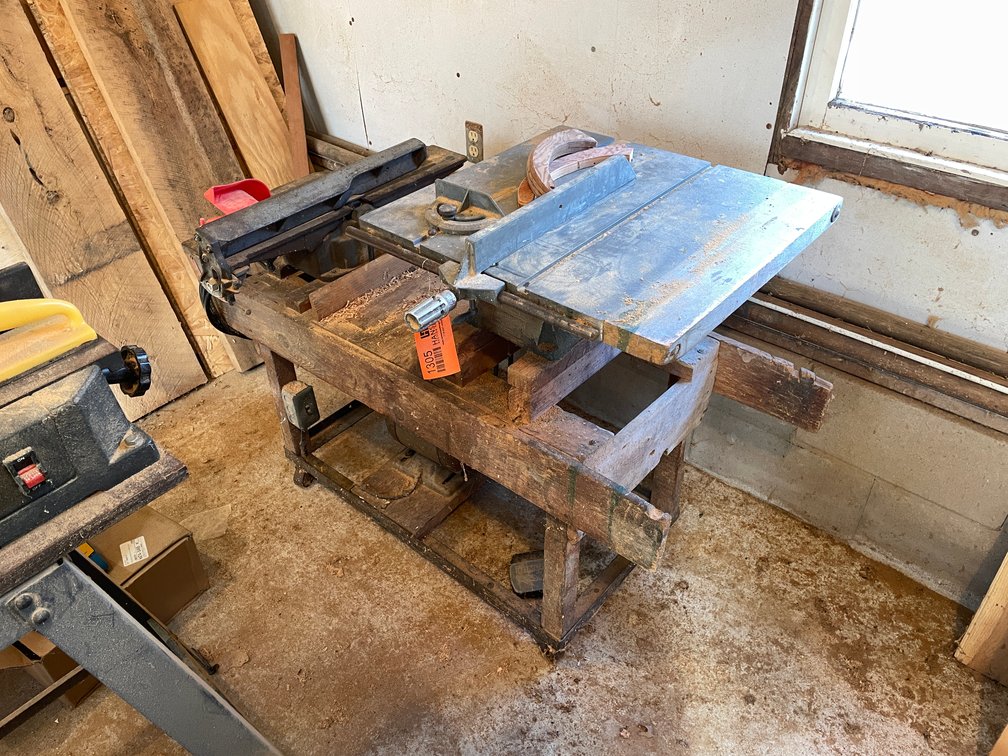 Cadillac Power Tools Belt Driven Table Saw and 4" Jointer