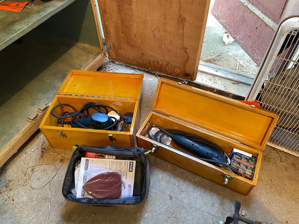 (2) Ryobi Corded Power Tools