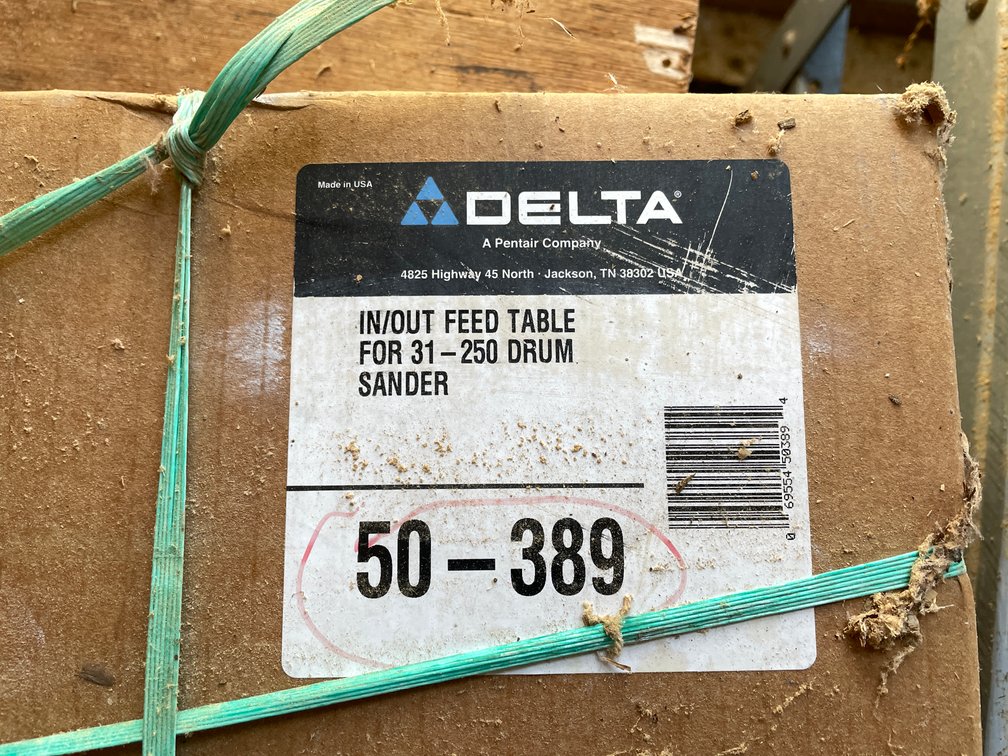 Delta In/Out Feed Table