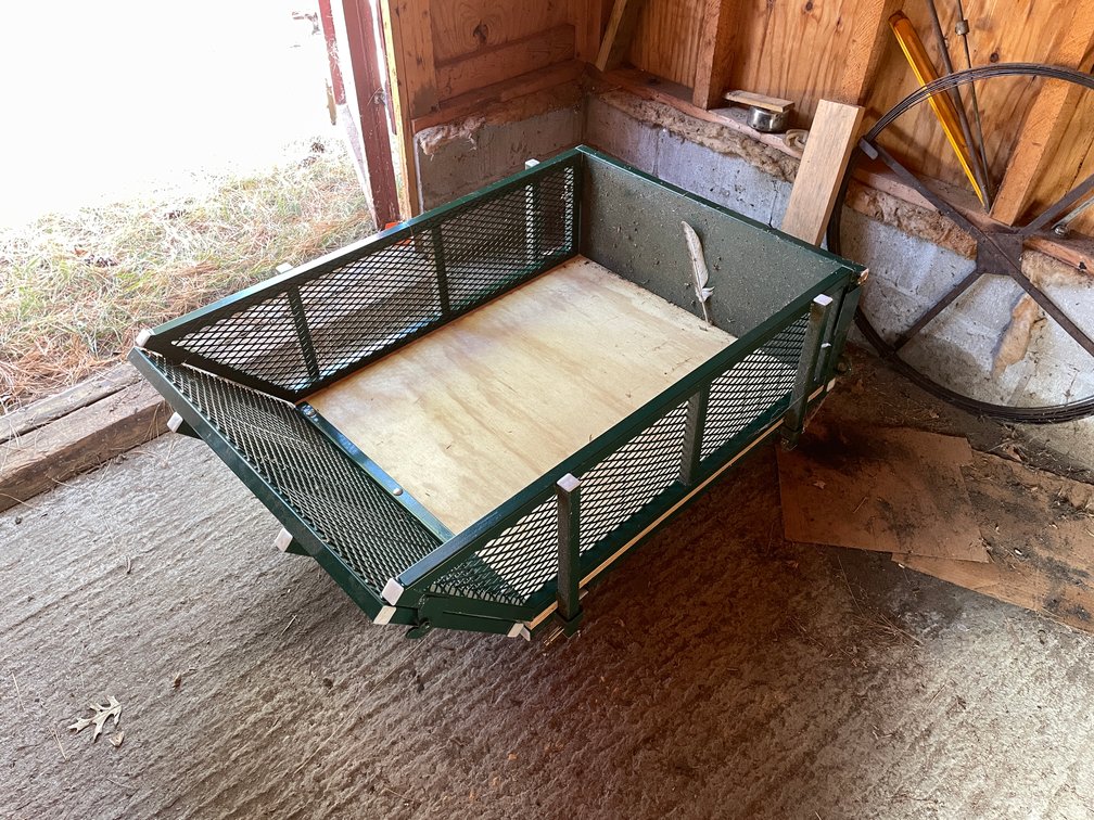 Metal Framed Lawn Craft Box