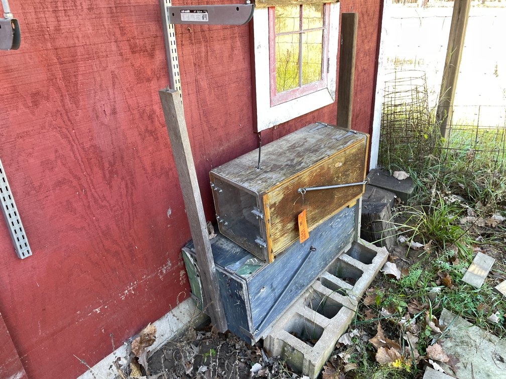 (2) Homemade Live Traps