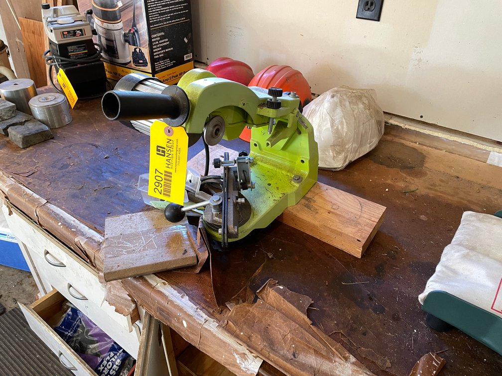 Benchtop Chainsaw Sharpener