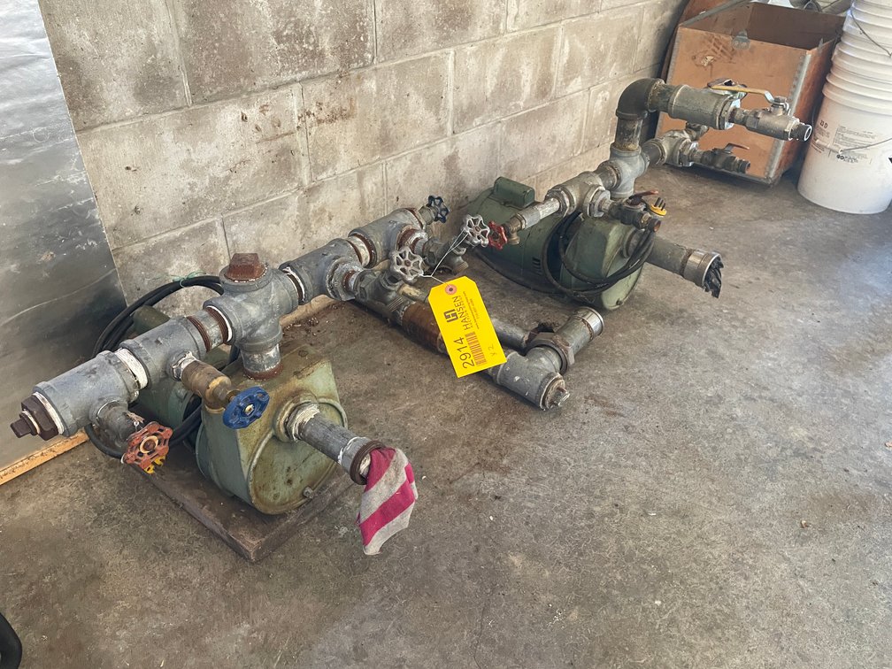 (2) Century Pump Jet Pumps