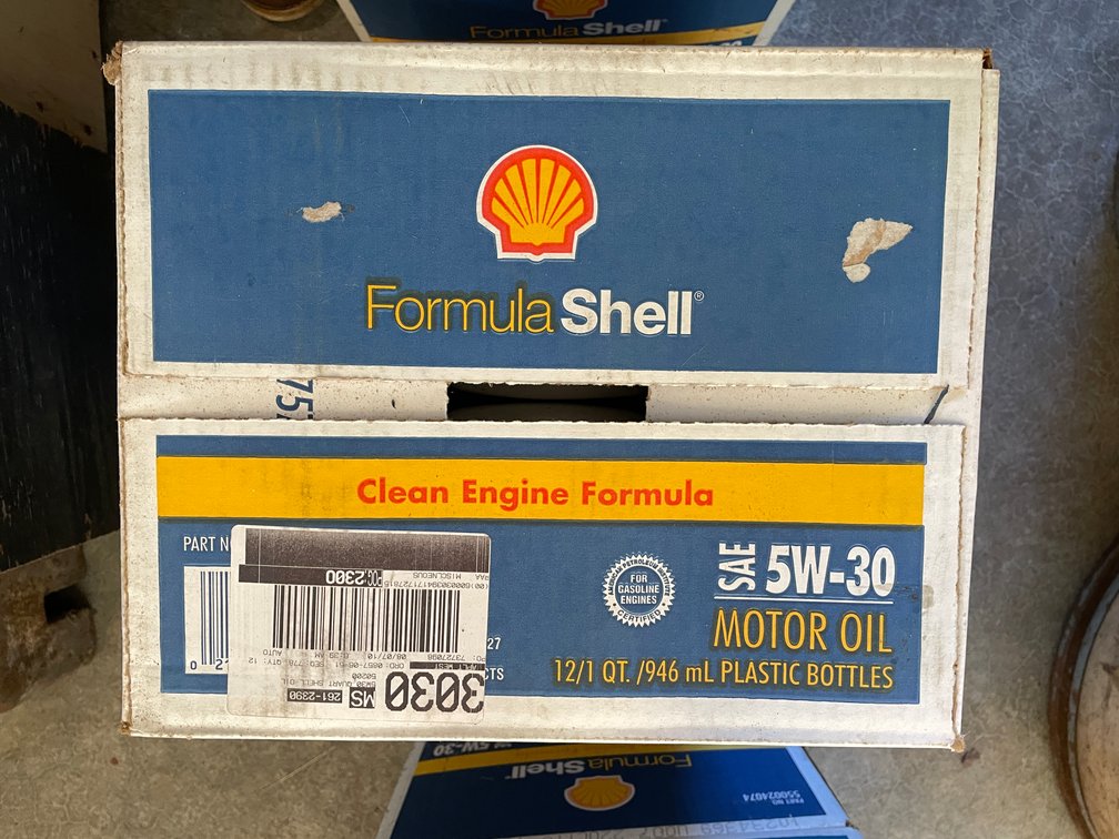(2) Boxes of Shell SAE 5W-30 Motor Oil