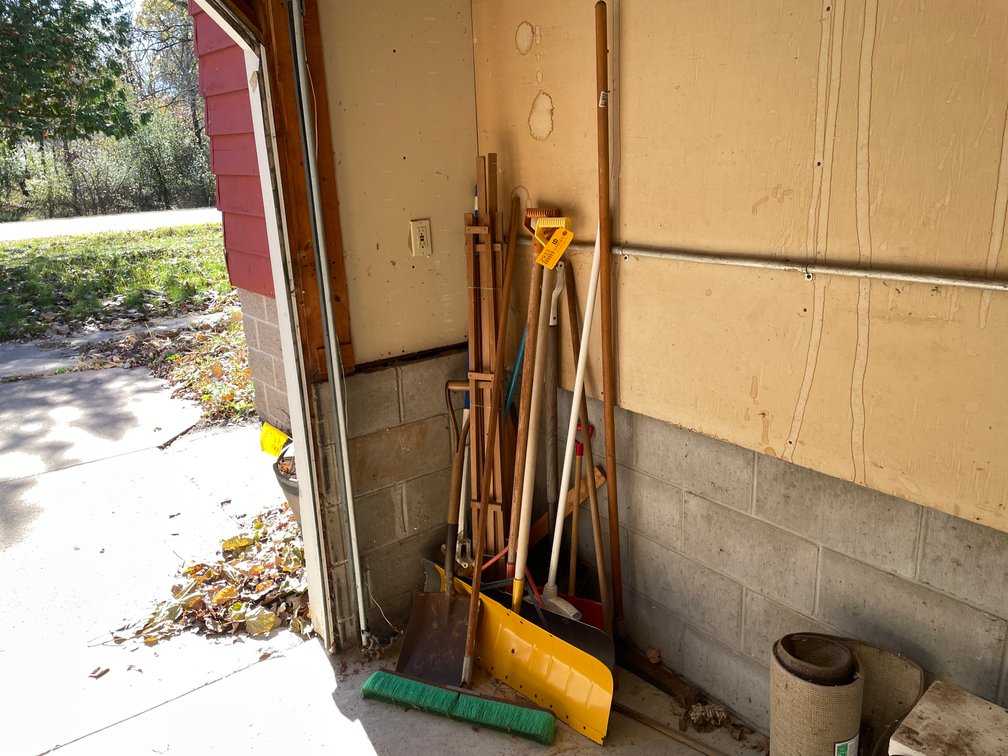 Assortment of Handled Tools