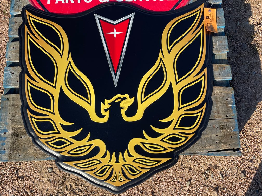 Firebird Metal Sign