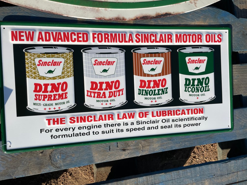 Sinclair Metal Sign