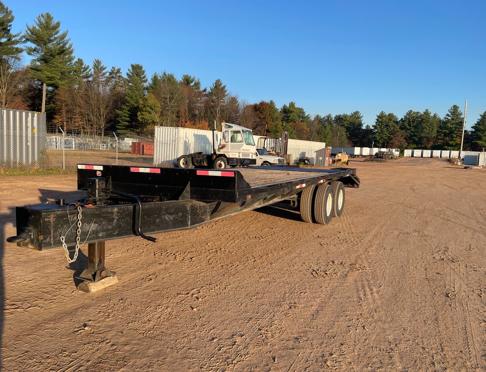 1998 Ehrlich Dual T/A Deckover Trailer (Has MN Title)
