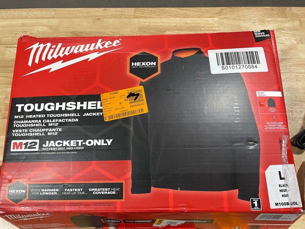 Large Milwaukee Heated Jacket (PR20)