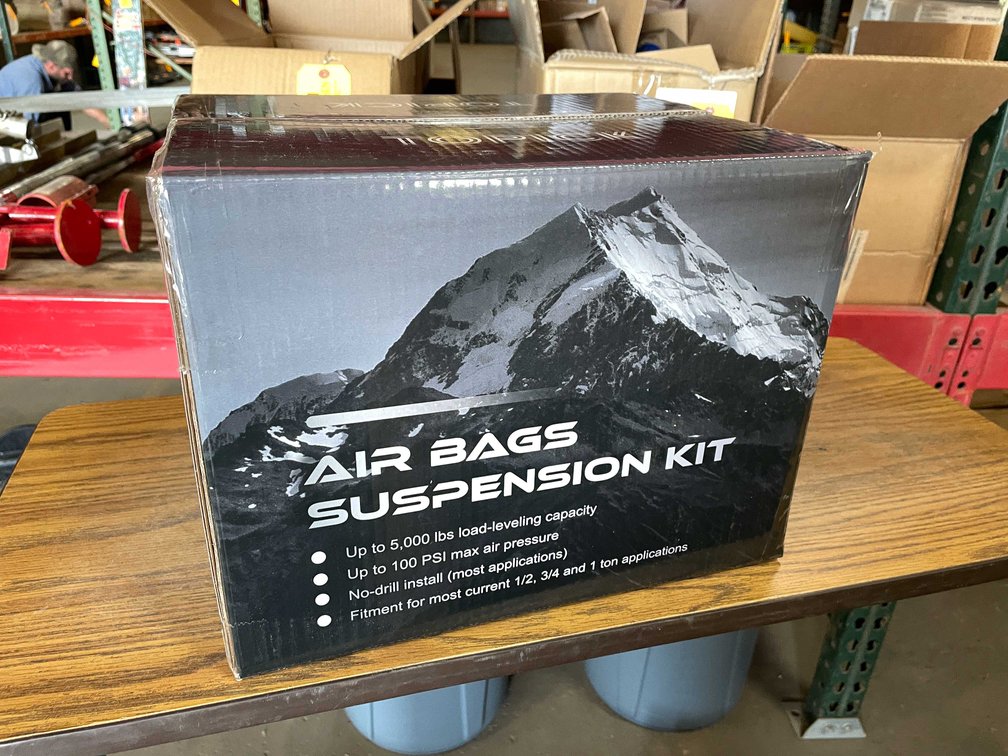 Ford F-350 and F-450 Complete Air Bag Kit with Install Kit (PR19)