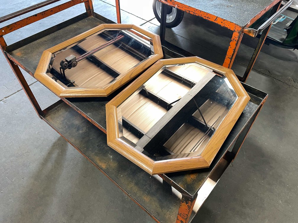 Oak Frame Hall Mirrors (T2)