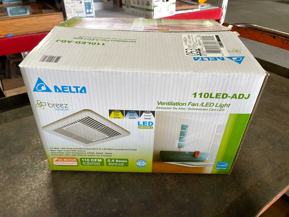 Delta Bathroom Vent Fan (T2)