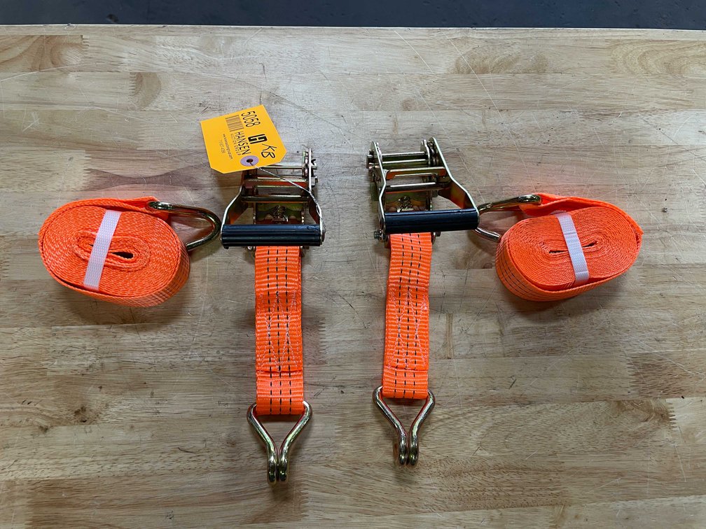 1.5" x 15' Ratchet Straps (PR10)