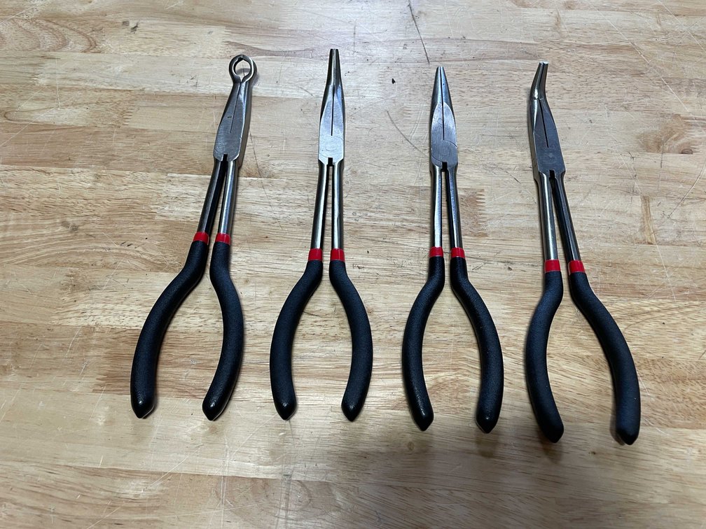 Long Needle Nose Pliers Set (PR11)